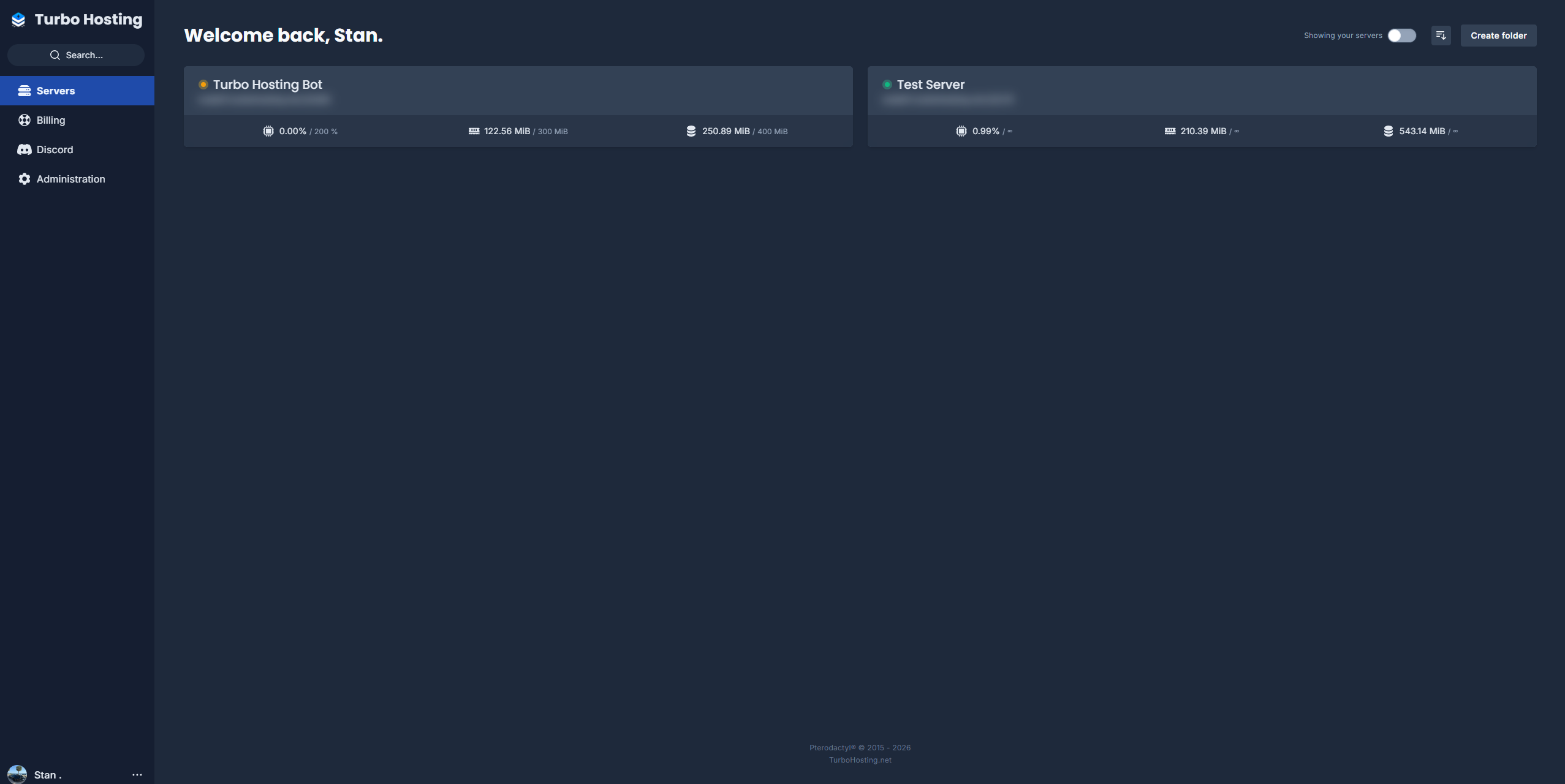 Control Panel